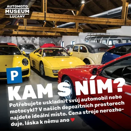 Parkování v museu i pro vás